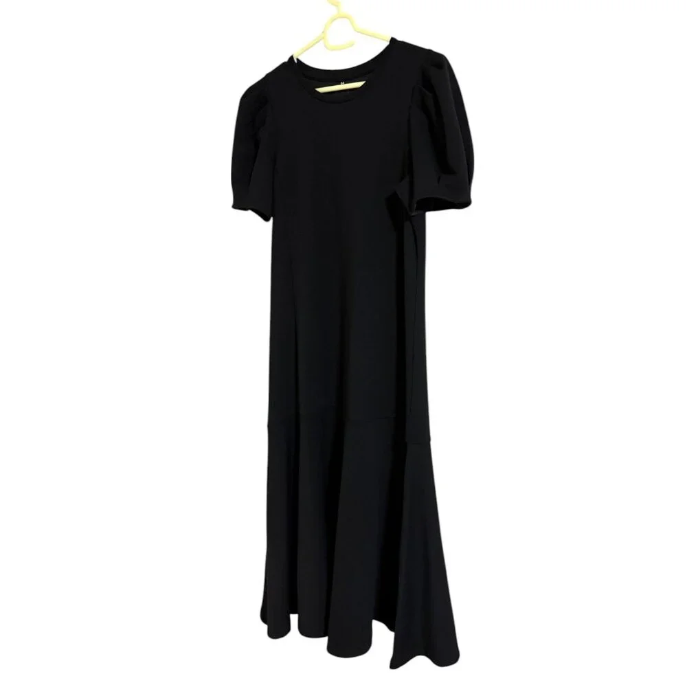 NWT GU by Uniqlo Women's Volume Sleeve Dress (Half Sleeve) Z+E - Picture 4 of 8